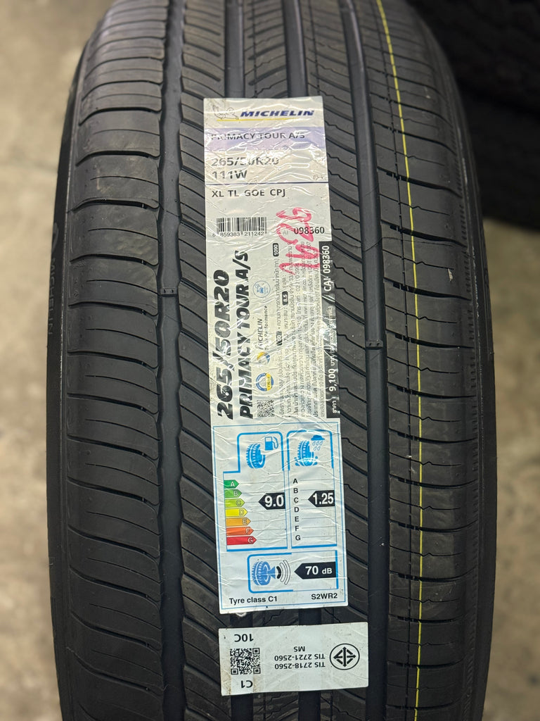 ยางรถยนต์ Michelin(มิชลิน) Primacy tour265/50/20